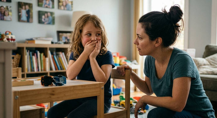 Why is my child lying? What it means and what actually helps