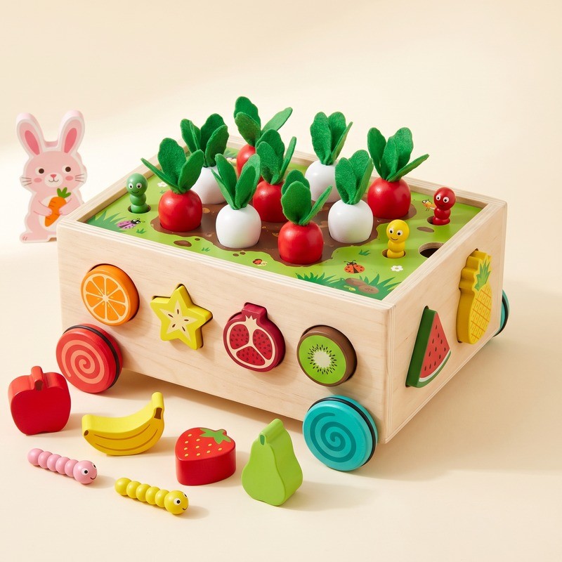 Wooden garden base