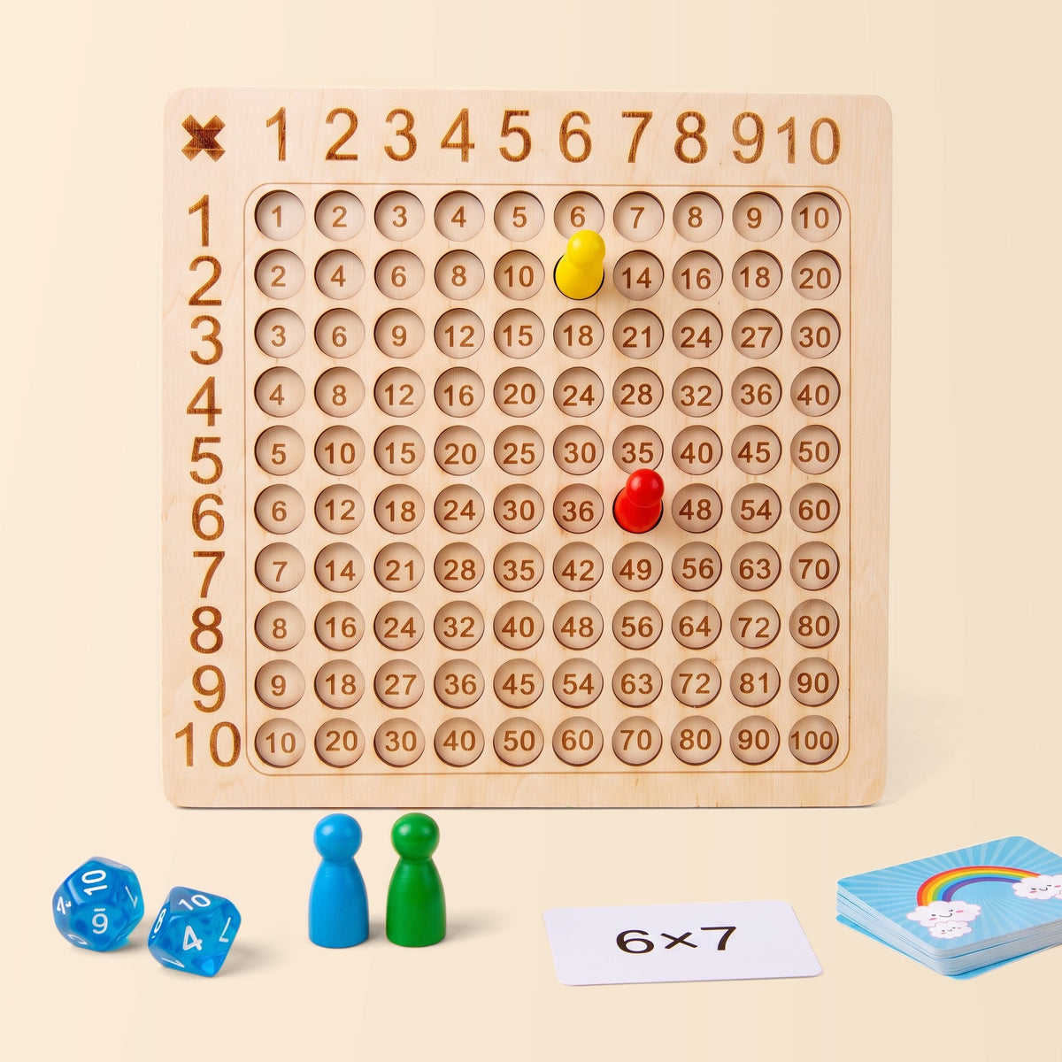 MathMaster Board Game