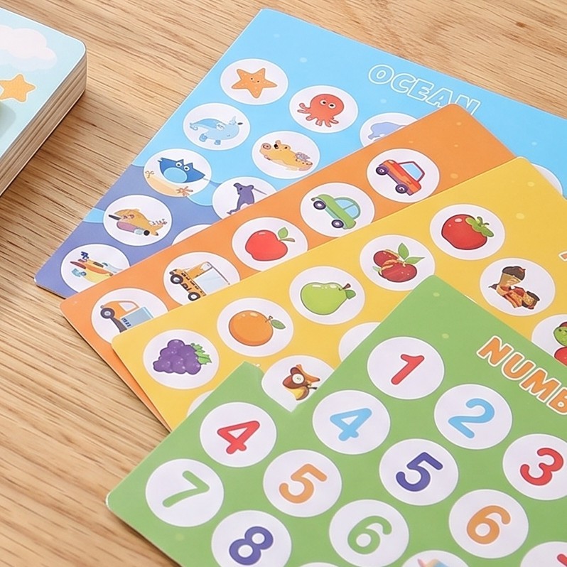 6 double-sided cards