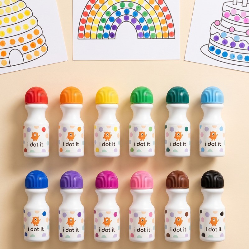12 dot markers